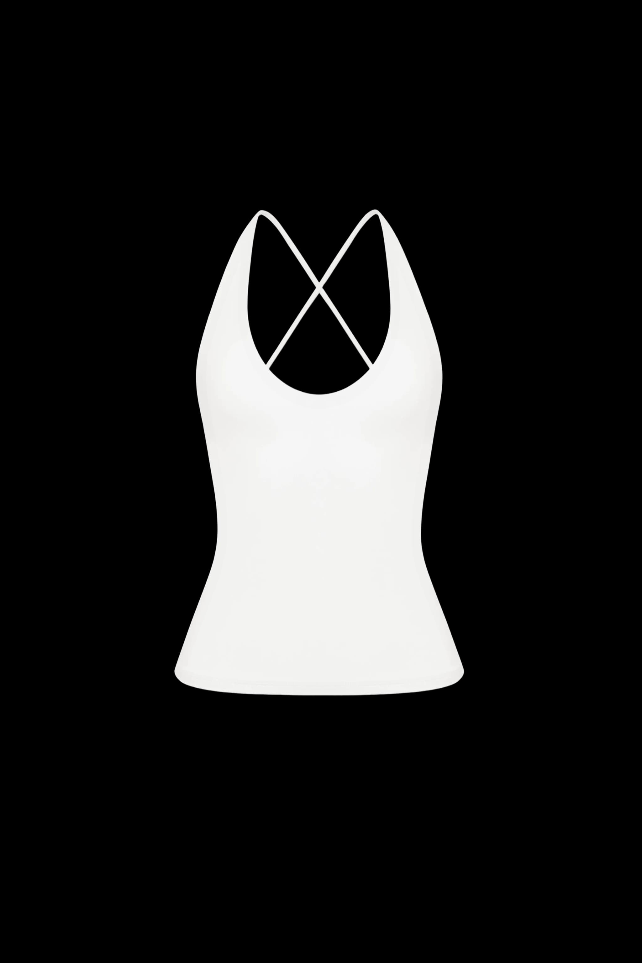 Cross-back top White - product image 1