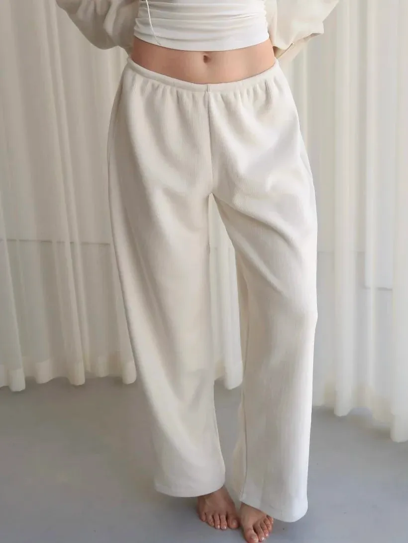 Джогеры велюр Молочные - product image 2