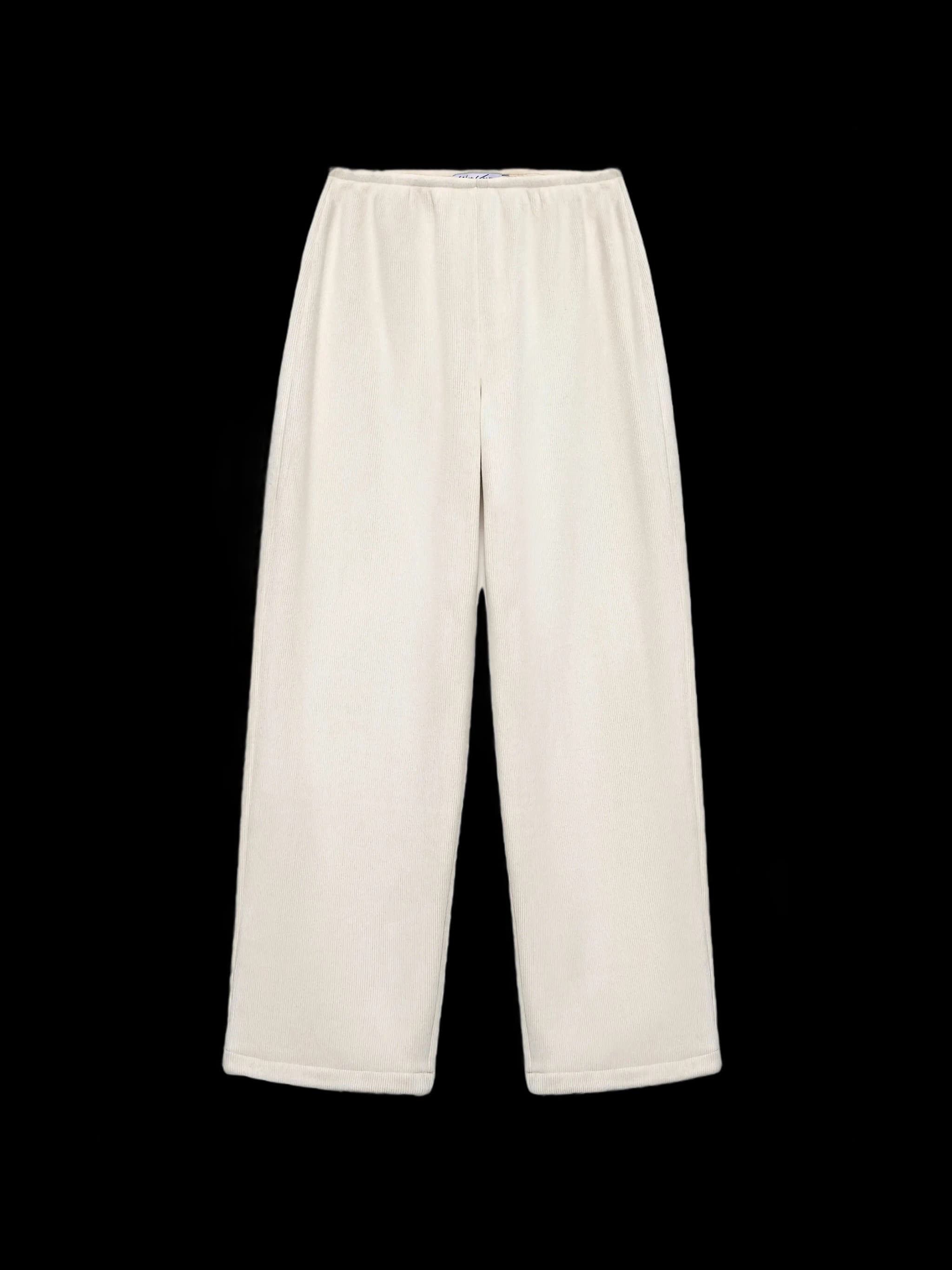 Джогеры велюр Молочные - product image 1