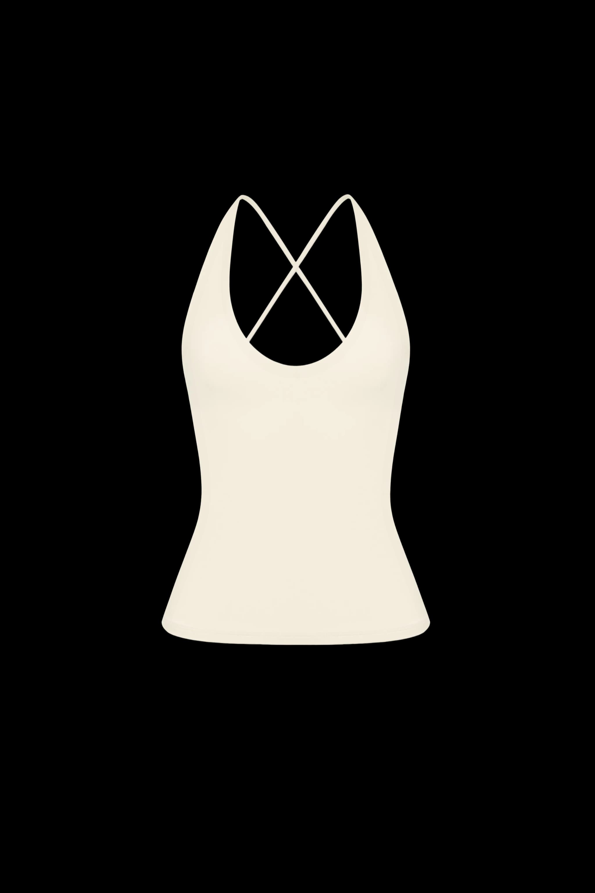 Майка з перехресною спинкою Айворі - product image 1