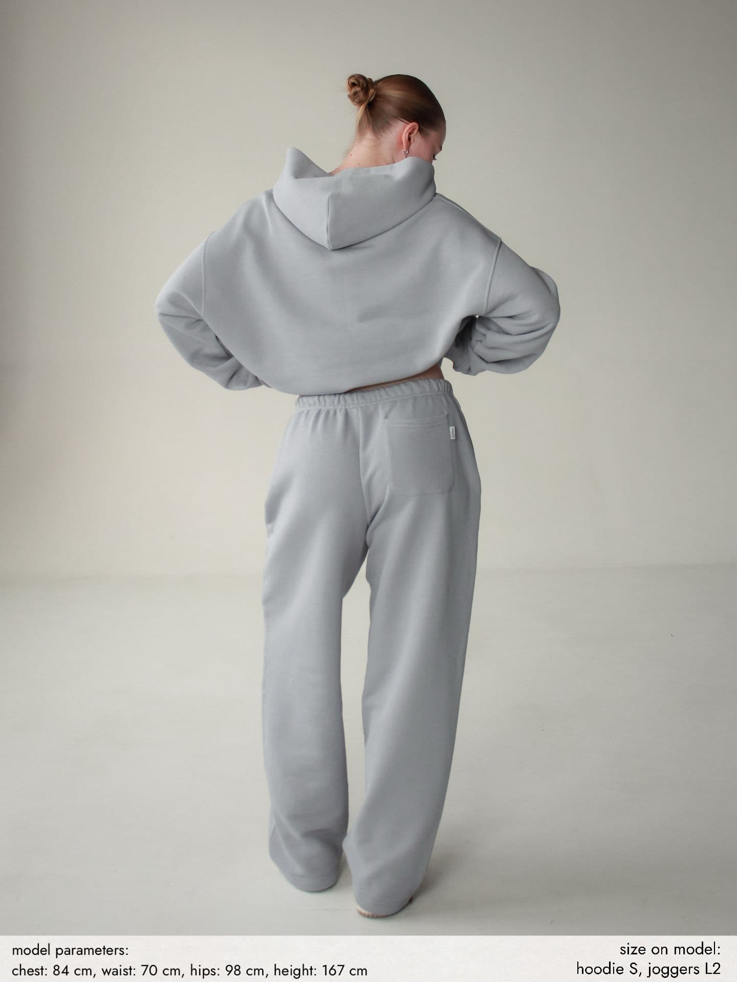 Зип худи Серое - product image 4