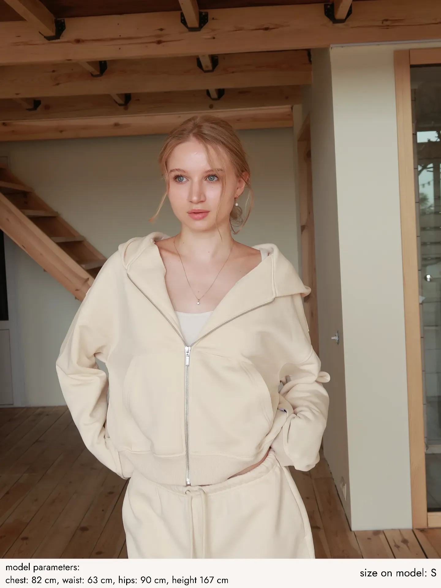 Зип худи Айвори - product image 2