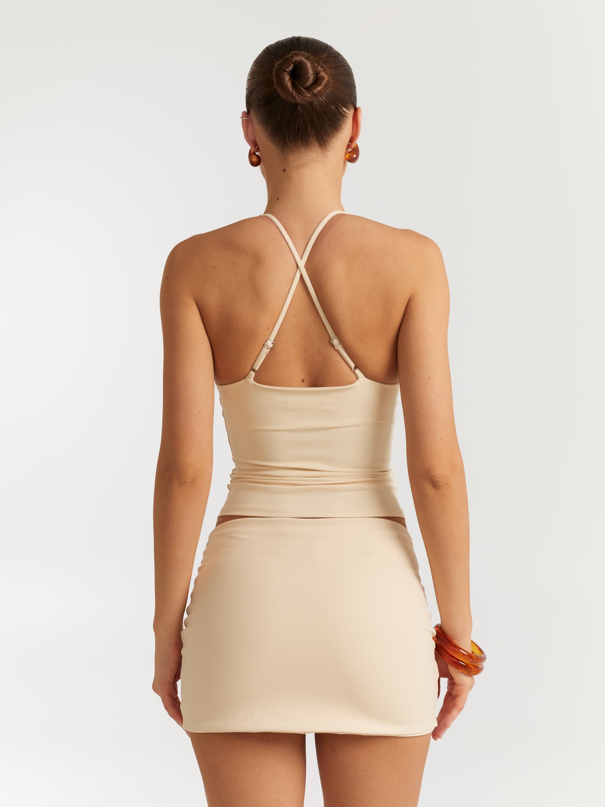 Майка з перехресною спинкою Айворі - product image 4